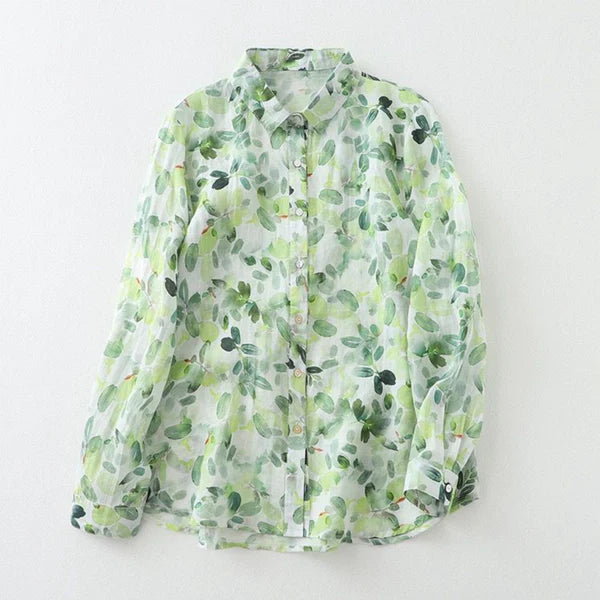 Pure Cotton Printed Full Sleeve Casual Shirt