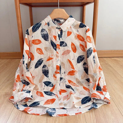 Pure Cotton Printed Full Sleeve Casual Shirt