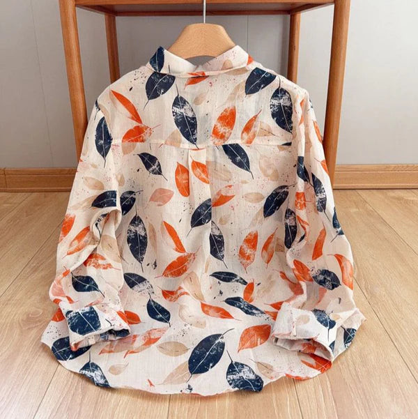 Pure Cotton Printed Full Sleeve Casual Shirt