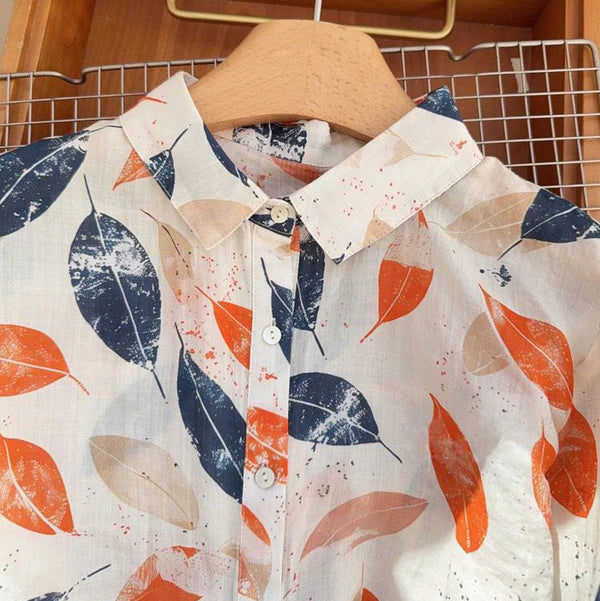 Pure Cotton Printed Full Sleeve Casual Shirt