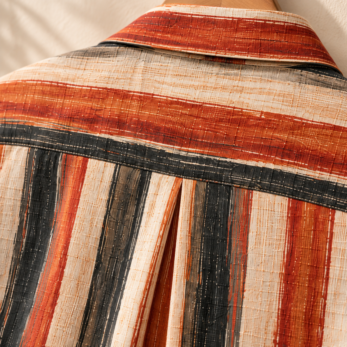 Digital Printed Comfort Stripe Shirt